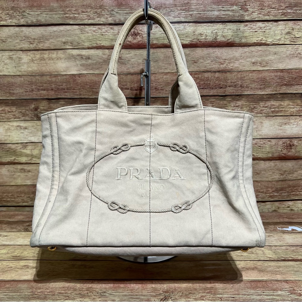 COPY - Prada Canapa Canvas Shoulder Bag